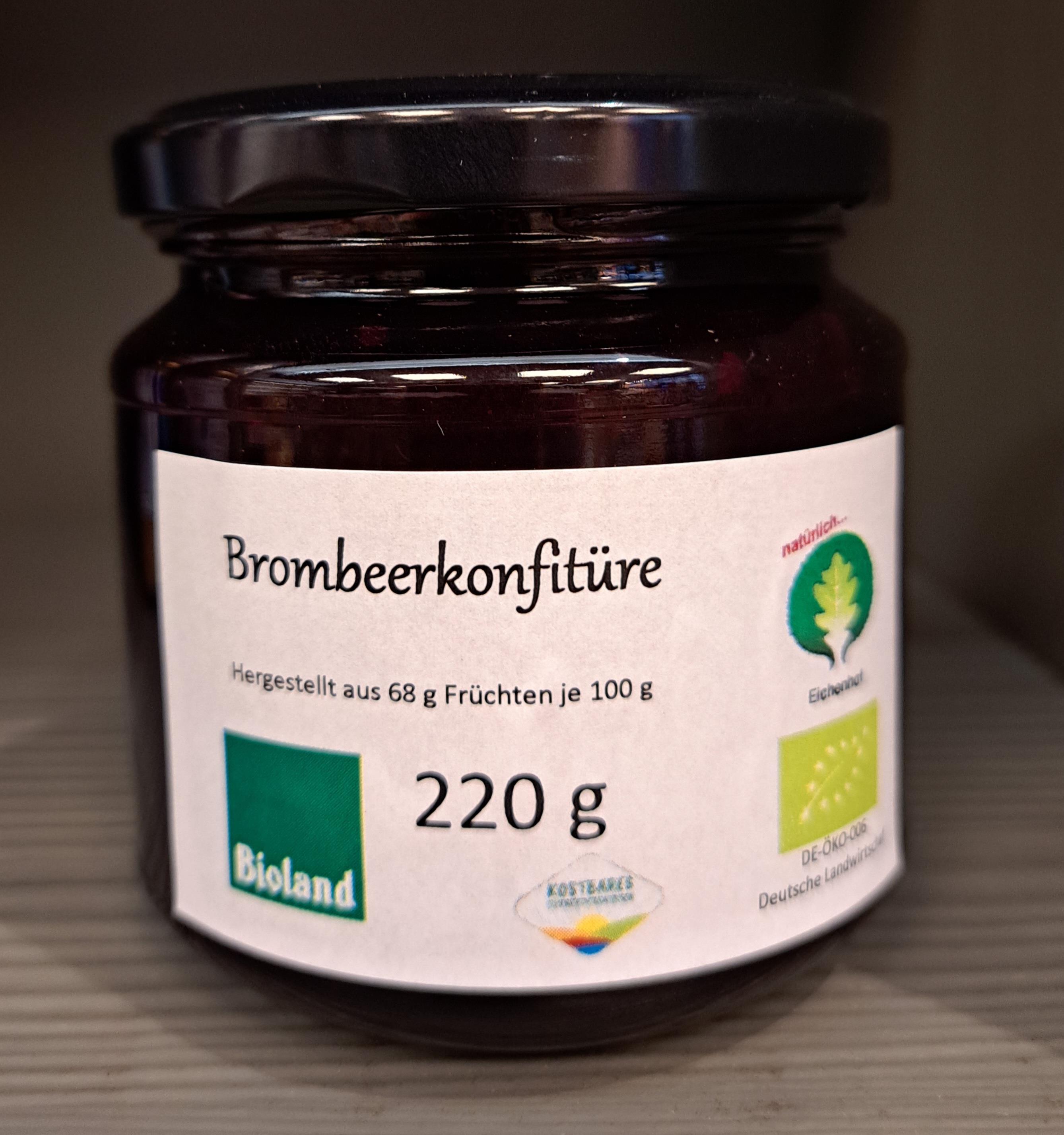 Brombeerkonfitüre 220 g