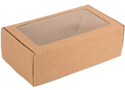 Präsentkarton klein, mit Fenster