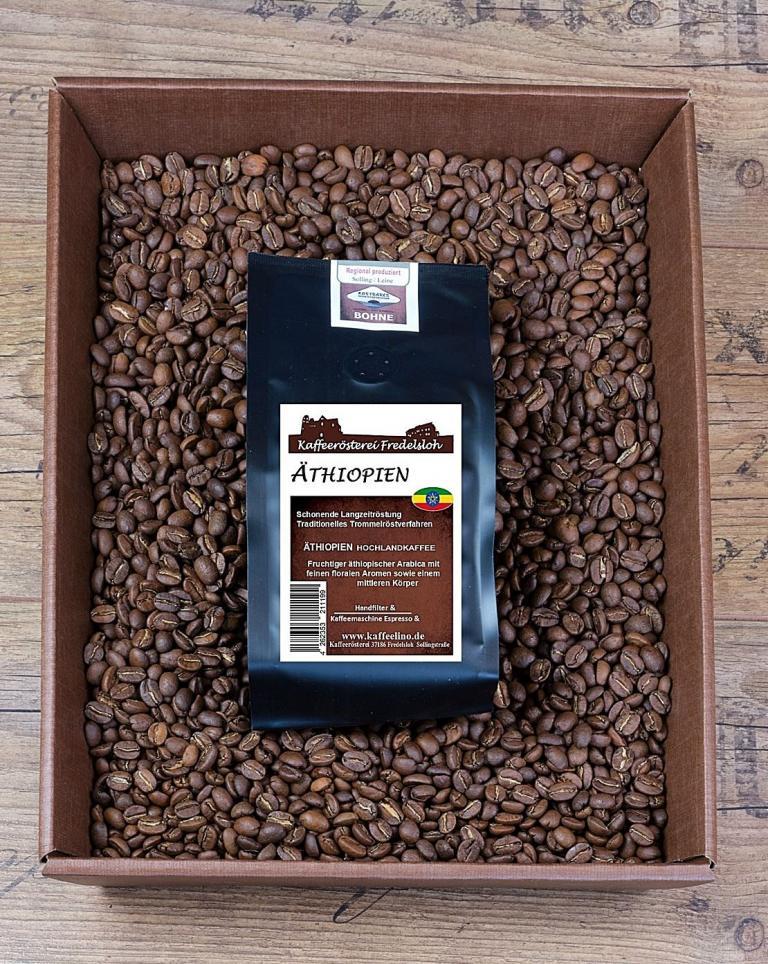 Kaffeelino - Äthiopien SHEKA 250 g, Bohne