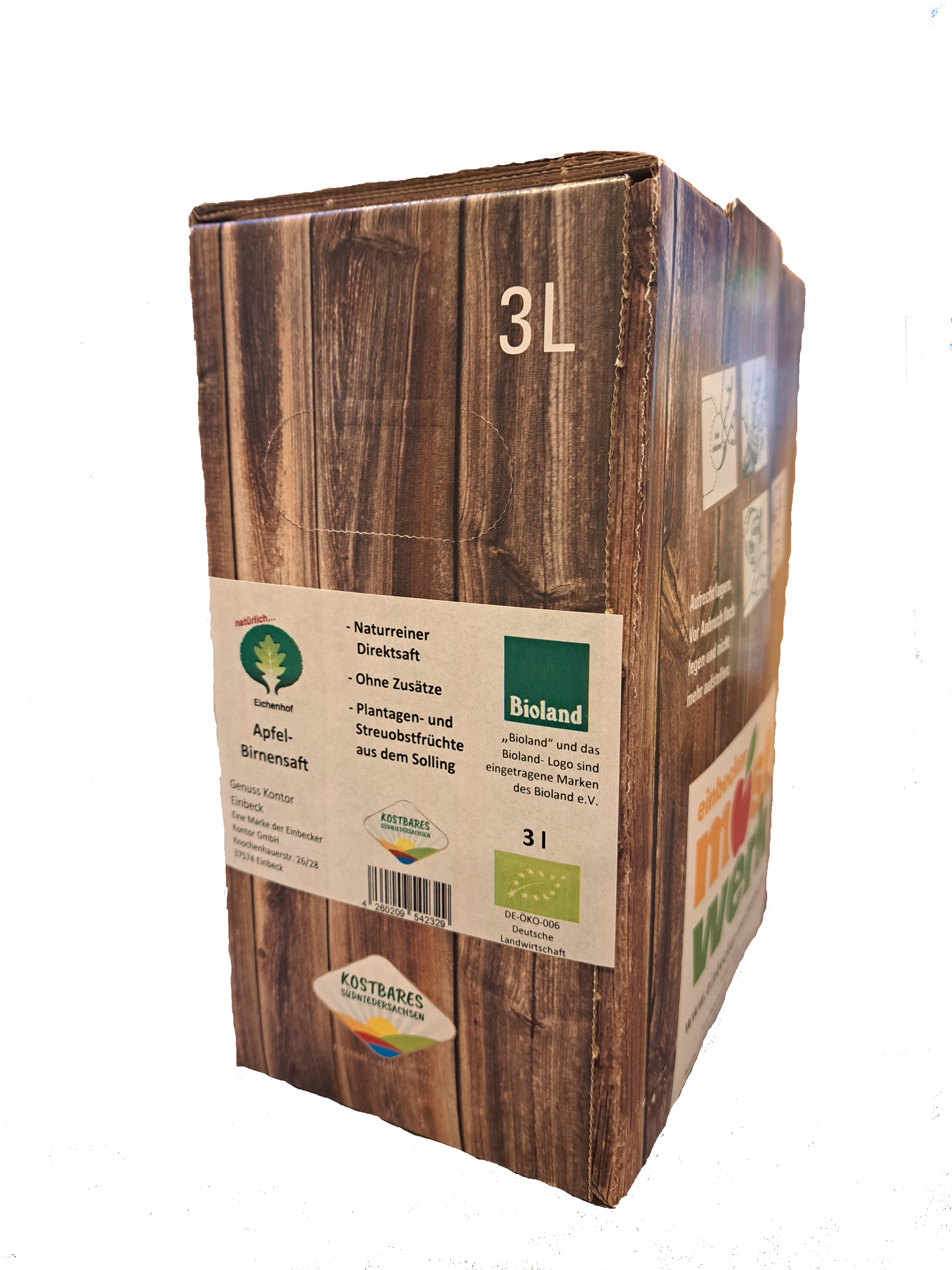 Apfel-Birnensaft Eichenhof 3 l