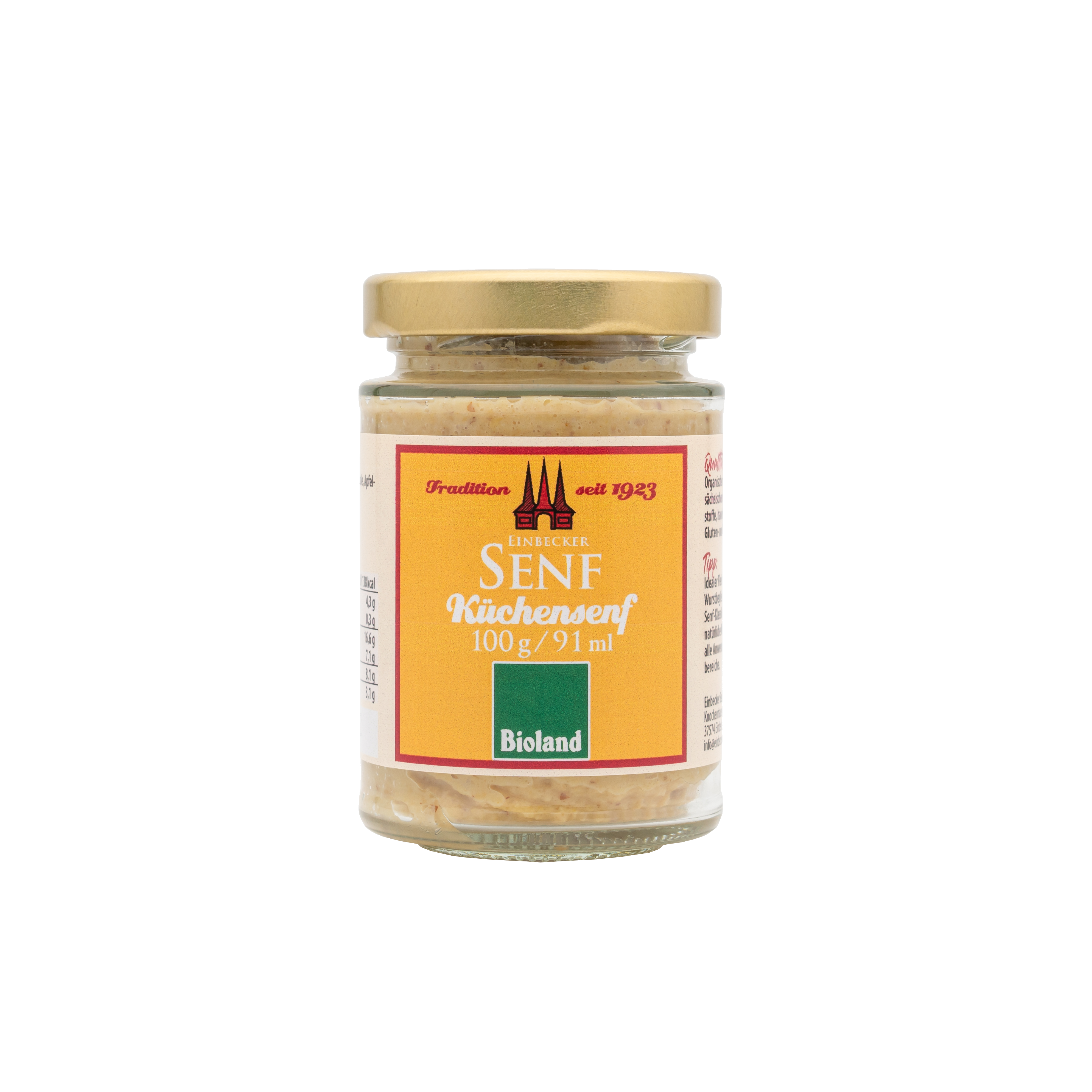 Küchensenf 100g-Glas
