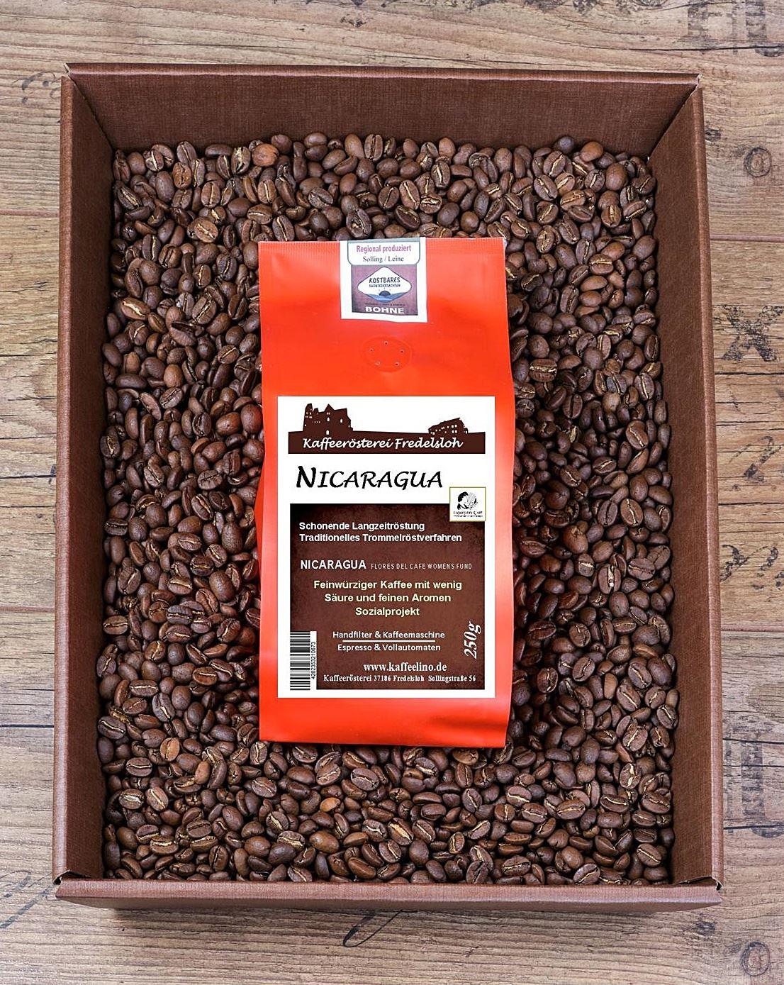 Kaffeelino - Nicaragua 250g, Bohne 