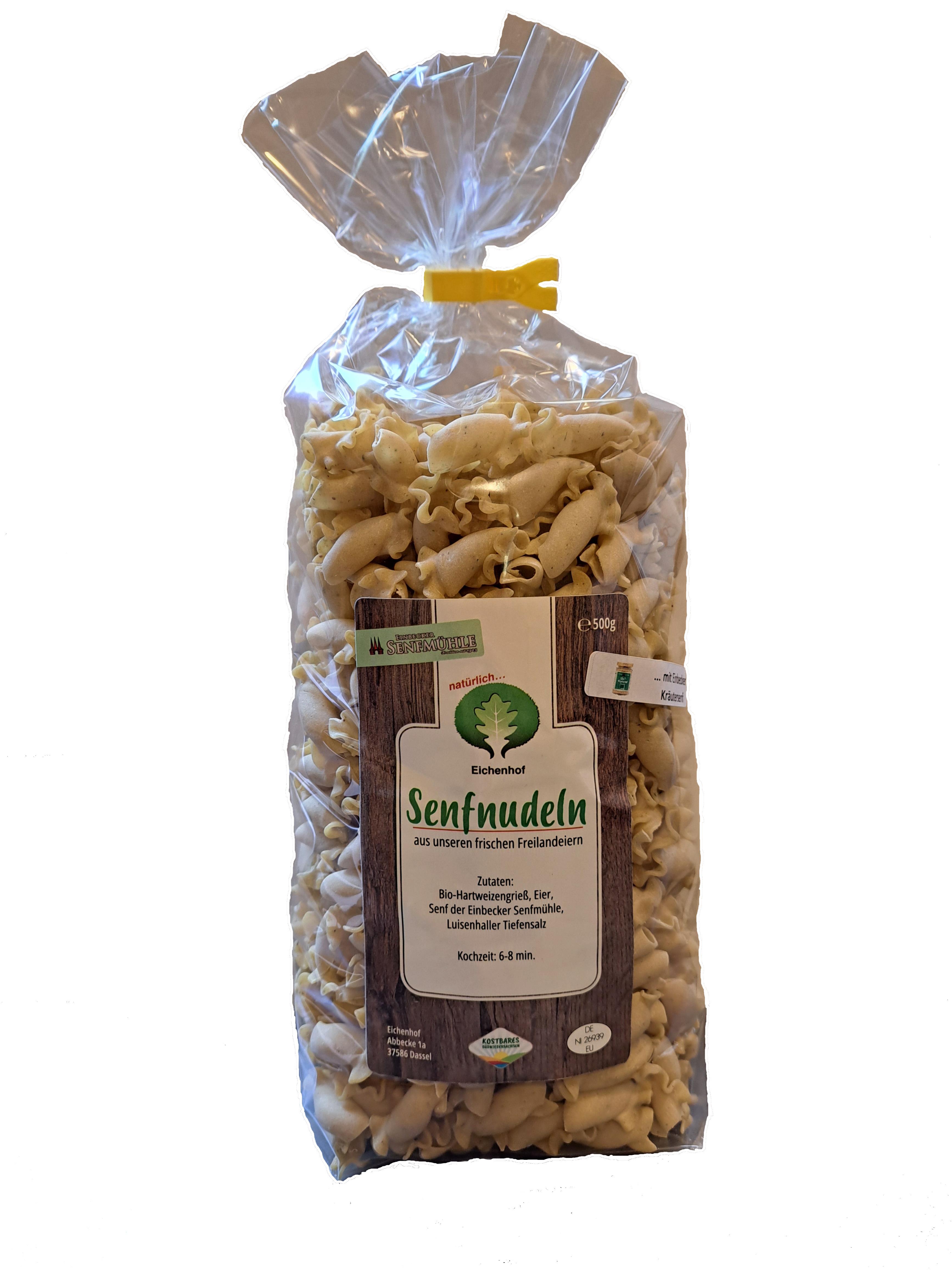 Kräutersenfnudeln