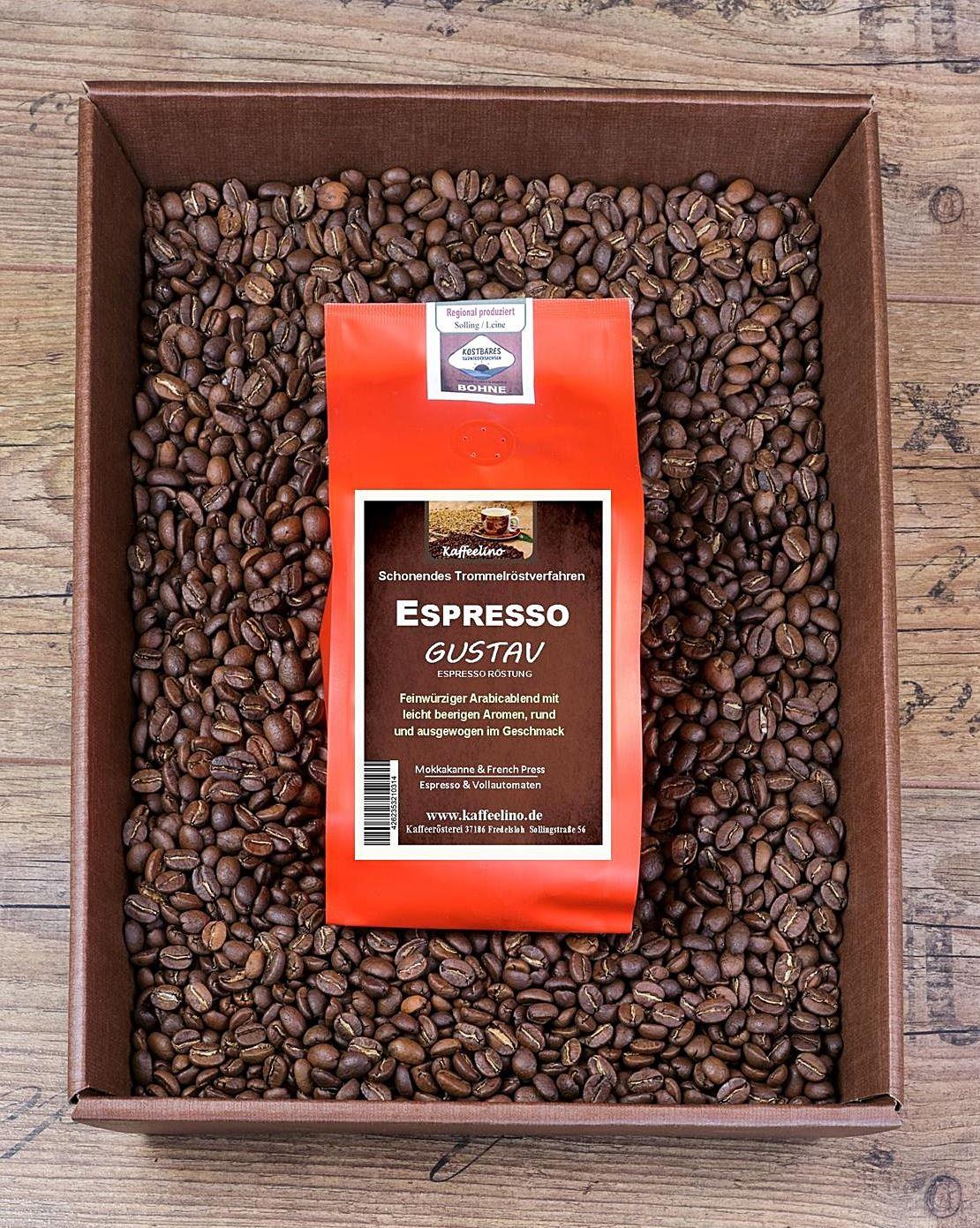 Kaffeelino - Espresso Gustav 250 g, Bohne